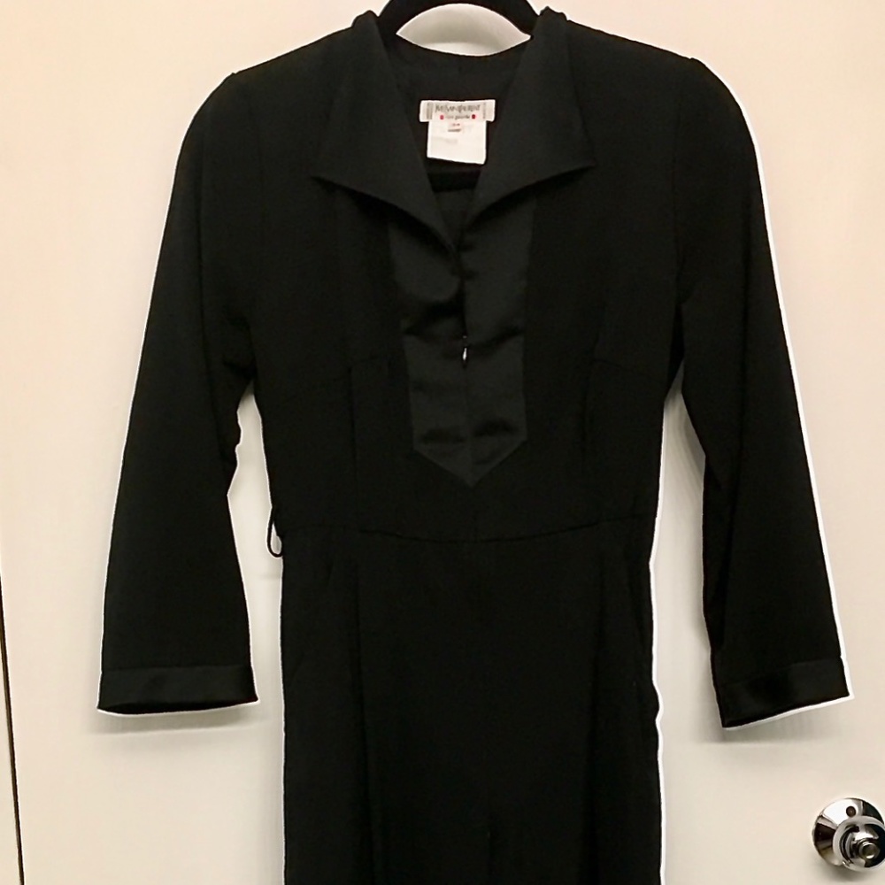 Vintage Yves Saint Laurent YSL Rive Gauche Black